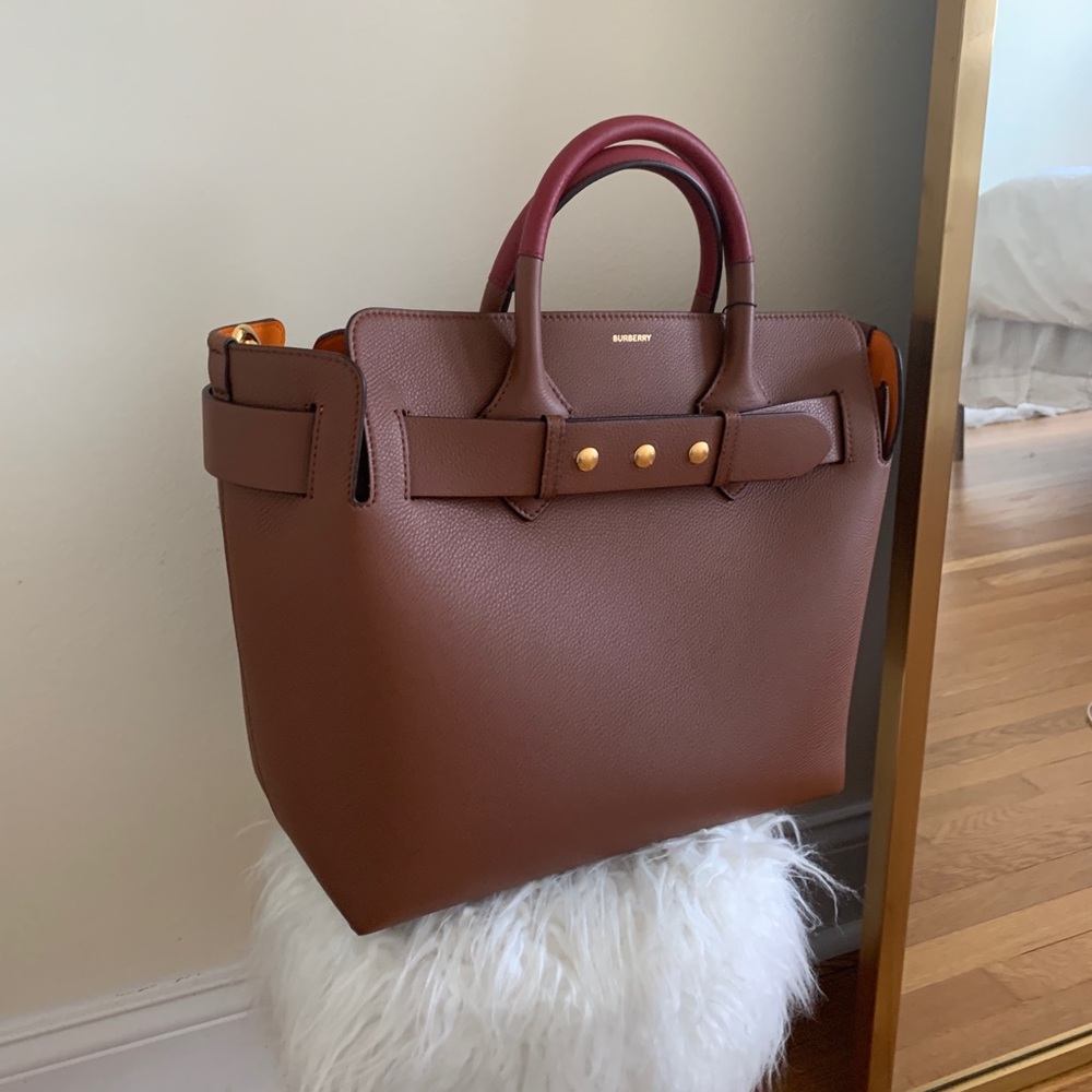 Burberry Medium Leather Triple Stud Belt Bag